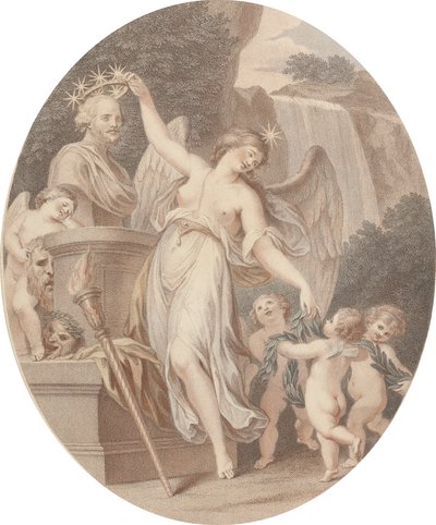 Allegorical Homage to Shakespeare by Unknown artist