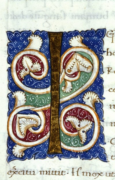 Alphabet: miniaturized letter I by Unknown artist