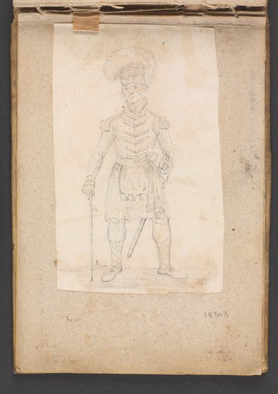 An officer of a Highland Regiment by Unknown artist