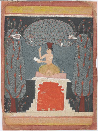 Bangal Ragini from a Ragamala Series by Unknown artist