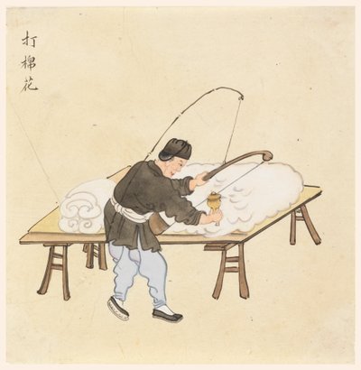 Beating Cotton by Unknown artist