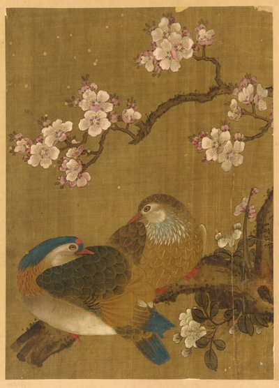 Birds and Plum-Blossoms by Unknown artist