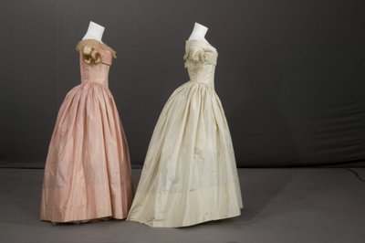Bridesmaid dress and flower girl dress by Unknown artist