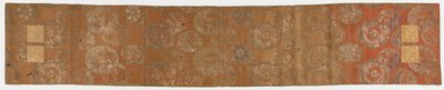 Brocade, Silk. Buddhist Monk