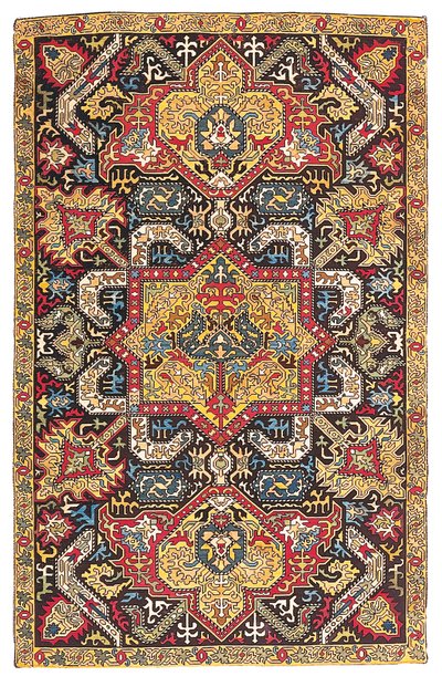 Caucasian Silk Embroidery by Unknown artist