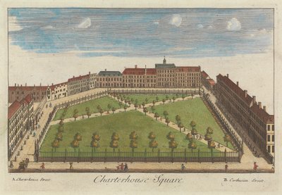 Charterhouse Square by Unknown artist