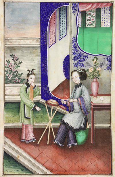 Chinese Figures by Unknown artist