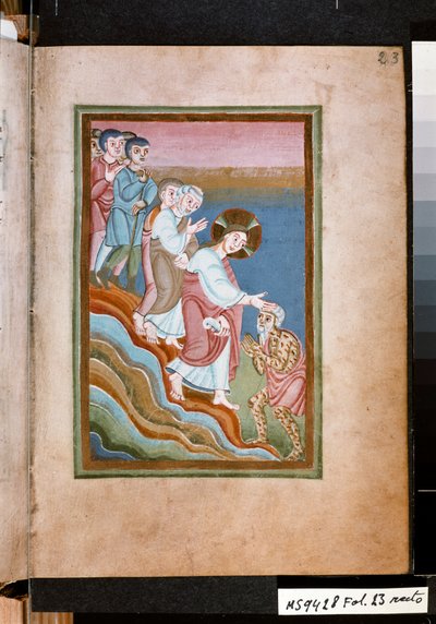 Christ Healing a Leper, c.1035 by Unknown artist