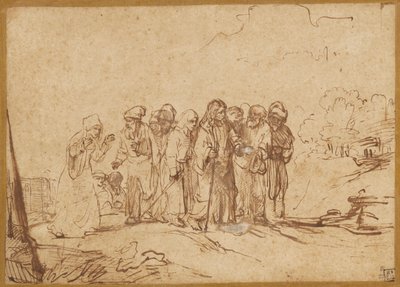 Christ and the Canaanite Woman by Unknown artist
