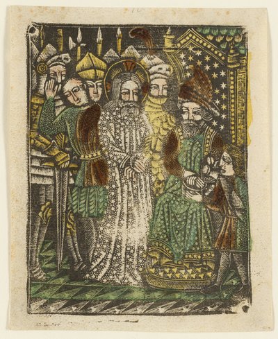 Christ before Pilate by Unknown artist