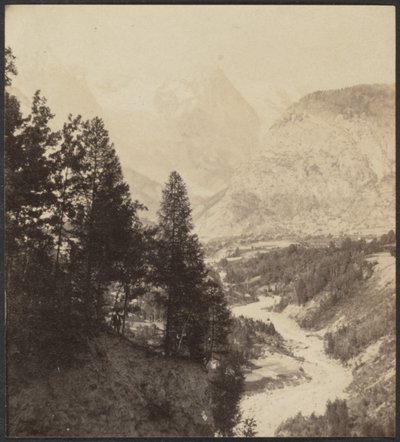 Courmayeur Valley by Unknown artist