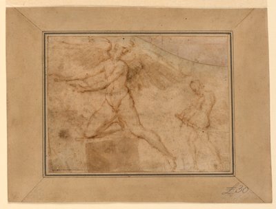 Cupid Visiting Psyche by Unknown artist