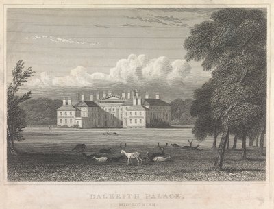 Dalkeith Palace, Midlothian; page 86 (Volume One) by Unknown artist