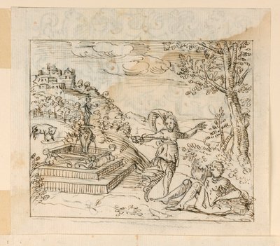 Death of Thisbe by Unknown artist