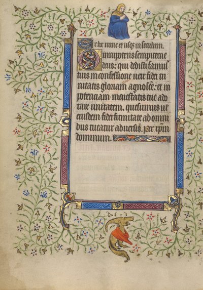 Decorated Text Page by Unknown artist