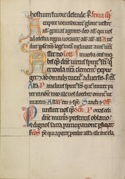 Decorated Text Page by Unknown artist