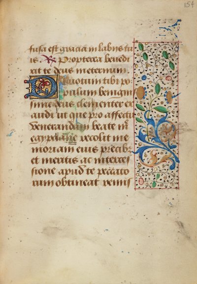 Decorated Text Page by Unknown artist