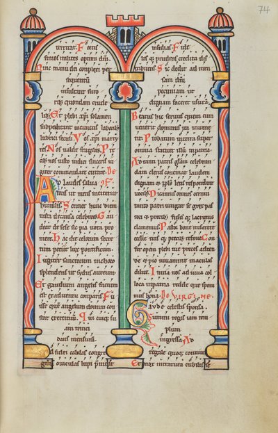 Decorated Text Page by Unknown artist