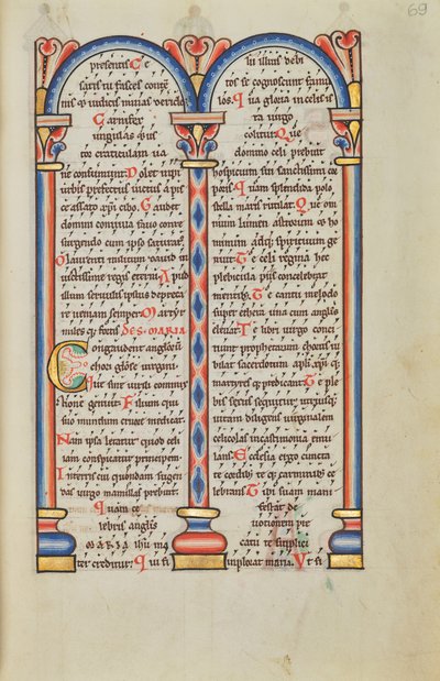 Decorated Text Page by Unknown artist