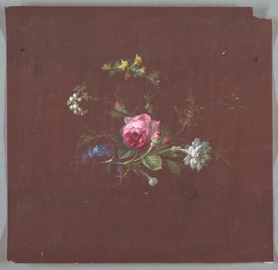 Design for Wallpaper and Textiles: Flowers by Unknown artist