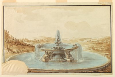 Design for a Fountain by Unknown artist