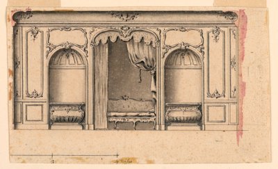 Design for a Salon Wall by Unknown artist