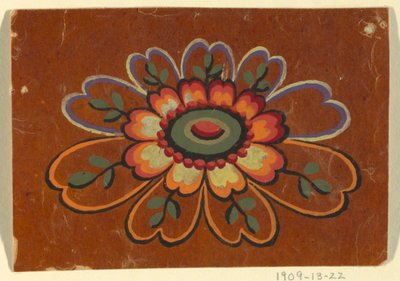 Design for a Woven Motif by Unknown artist