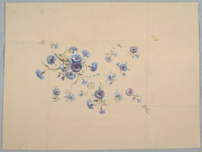Designs for Wallpaper and Textiles: Flowers by Unknown artist