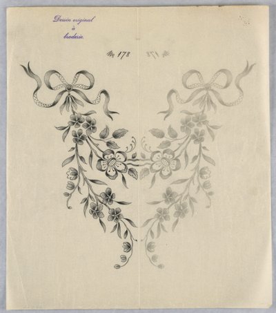 Designs for Embroidery by Unknown artist
