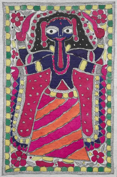 Devotional Painting (Female Figure) by Unknown artist