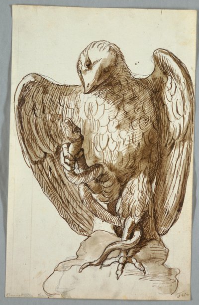 Eagle and Snake by Unknown artist