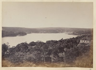 Elevated View of a Body of Water by Unknown artist