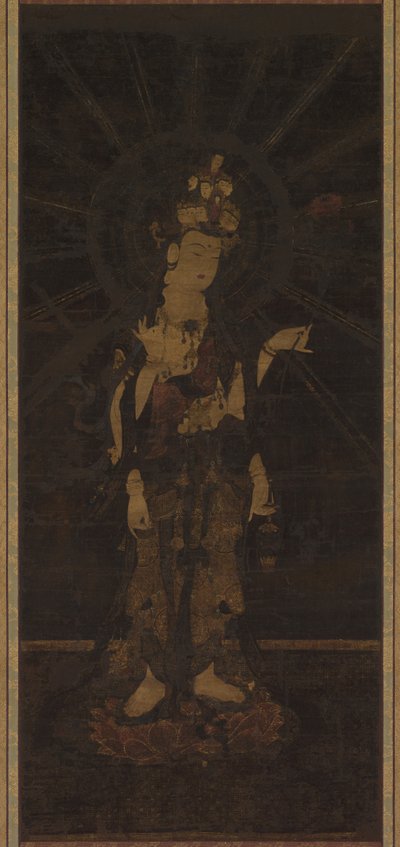 Eleven-Headed Kannon (Jūichimen Kannon) by Unknown artist
