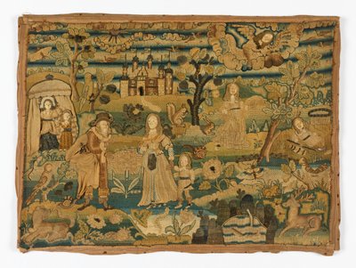 Embroidered Picture by Unknown artist