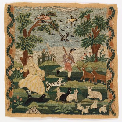 Embroidered Picture by Unknown artist