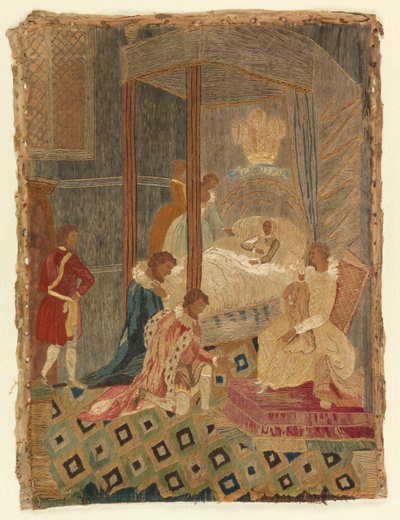 Embroidered Picture by Unknown artist