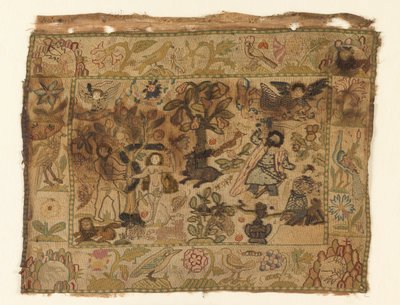 Embroidered Picture by Unknown artist