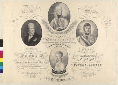 Emperor Francis I and other by Unknown artist
