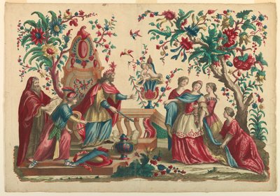 Esther before Ahasverus by Unknown artist