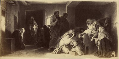 Fainting of the Virgin by Paul Delaroche by Unknown artist