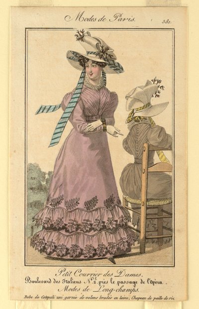 Fashion Plate for Woman by Unknown artist