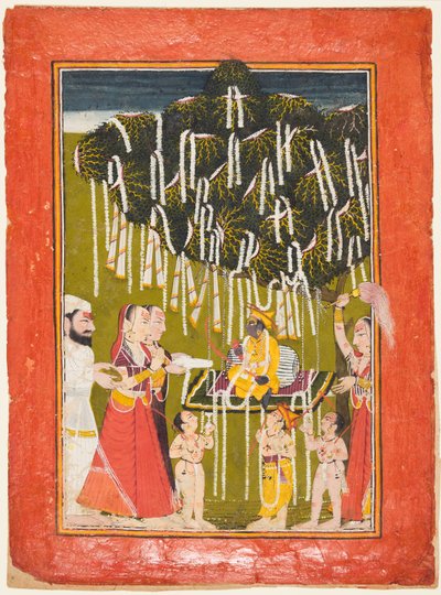 Fertility Worship of Krishna by Unknown artist