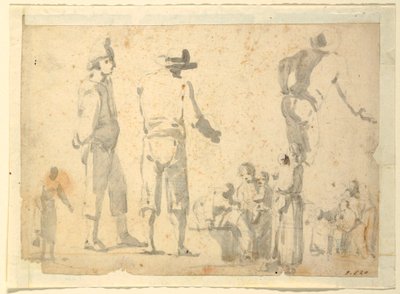 Figural Studies by Unknown artist