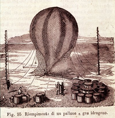 Filling Operation of a Hydrogen Gas Flask by Unknown artist