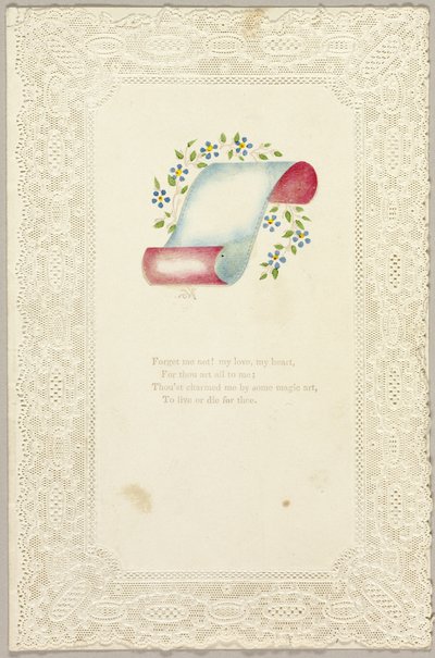 Forget Me Not! (Valentine) by Unknown artist