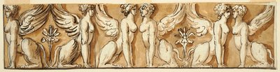 Frieze with Sphinxes by Unknown artist