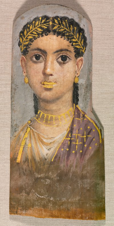 Funerary Portrait of a Young Girl by Unknown artist
