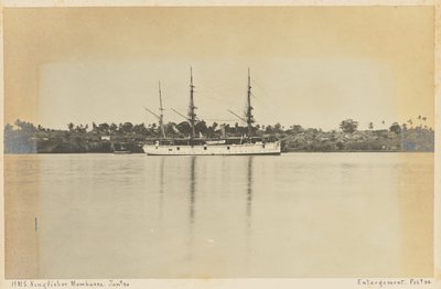 HMS Kingfisher, Mombassa by Unknown artist