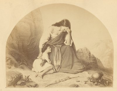 Hagar and Ishmael by Unknown artist