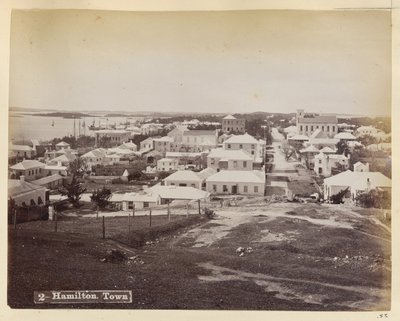 Hamilton Town by Unknown artist